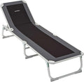 Foldable Sun Lounger Reclining Chair With 5 Positions - EVERNEST HOME & GARDEN