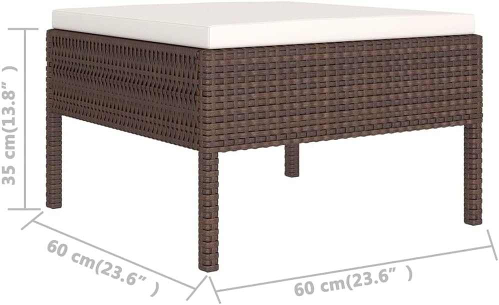 12-Piece Outdoor Patio Lounge Set with Cushions - EVERNEST HOME & GARDEN