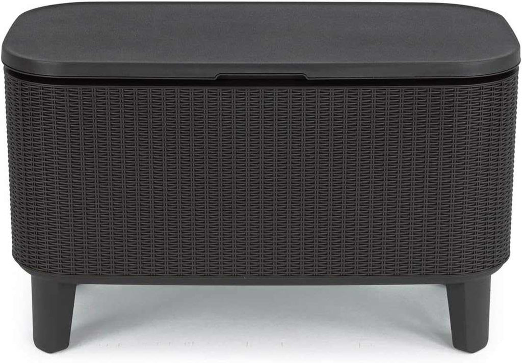 Outdoor Cocktail Table With Insulated 60L Cooler - EVERNEST HOME & GARDEN