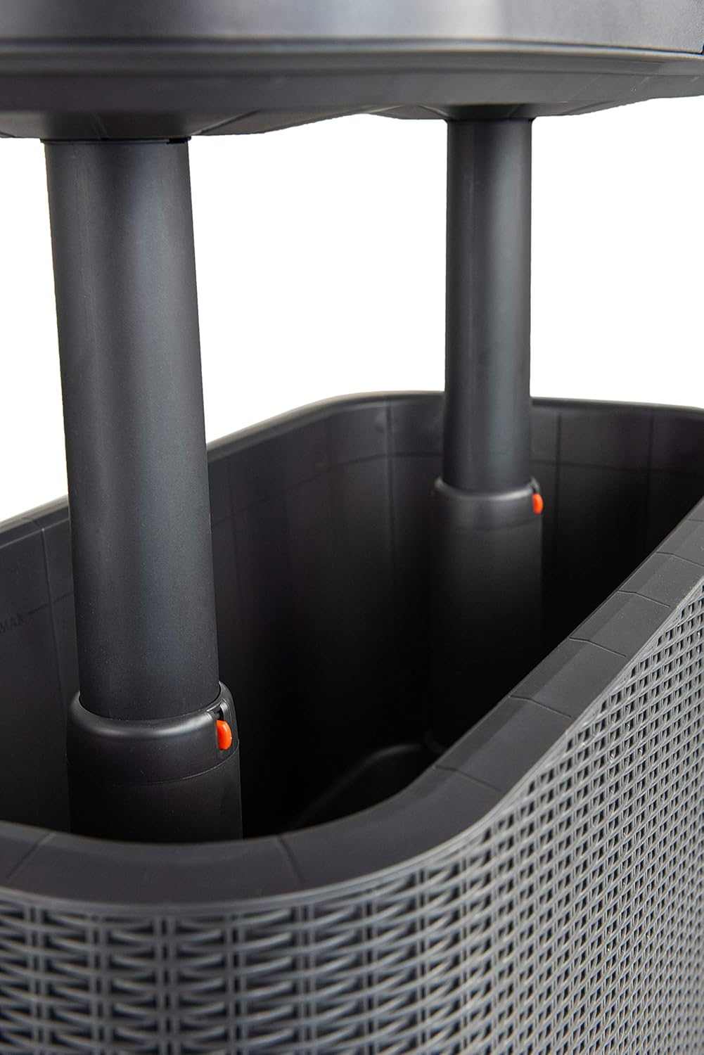 Outdoor Cocktail Table With Insulated 60L Cooler - EVERNEST HOME & GARDEN